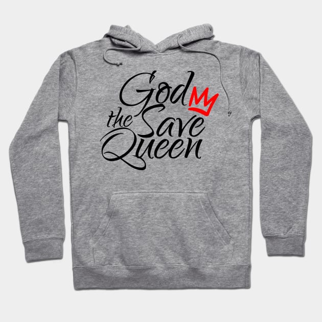 God Save the Queen Hoodie by MrKovach
